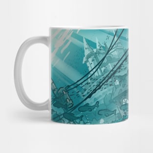 Underwater city Mug